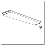 Series 103 - 16 1/4" Wide Surface or Pendant Mounted Wraparound.
