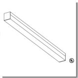 Series 183 - Extruded Aluminum Corridor or Wall Mount.