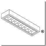 Series 198 - 1x4 and 1x8 Surface Parabolic .