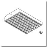 Series 556 - T5 HO High/Low Bay Fixture.