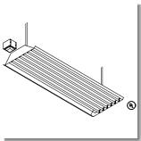 Series 557 - T5 HO High Efficiency High/Low Bay Fixture (6-Light)