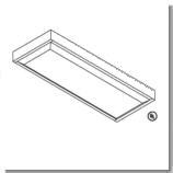 Series 575 - T5 HO Exterior Canopy Fixture.