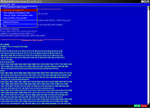 Screen Shot of Photometric File Viewer. Screen Shot of Photometric File Viewer.